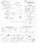 Carburetor Fuel Supply Diagram and Parts List for 12T112-0698-F8  Briggs and Stratton Engine